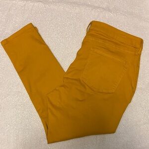 a.n.a Women's Yellow Skinny Jeans